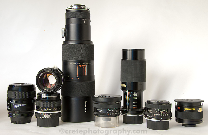 lens group, upright