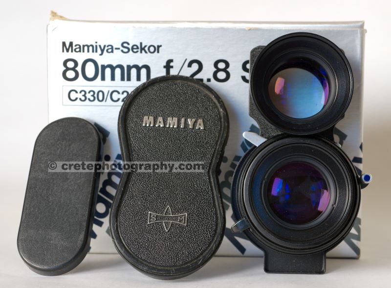 Mamiya Sekor 80mm 1:2.8 lens
