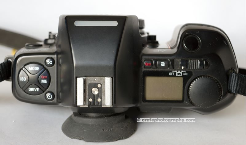 Nikon F801s top