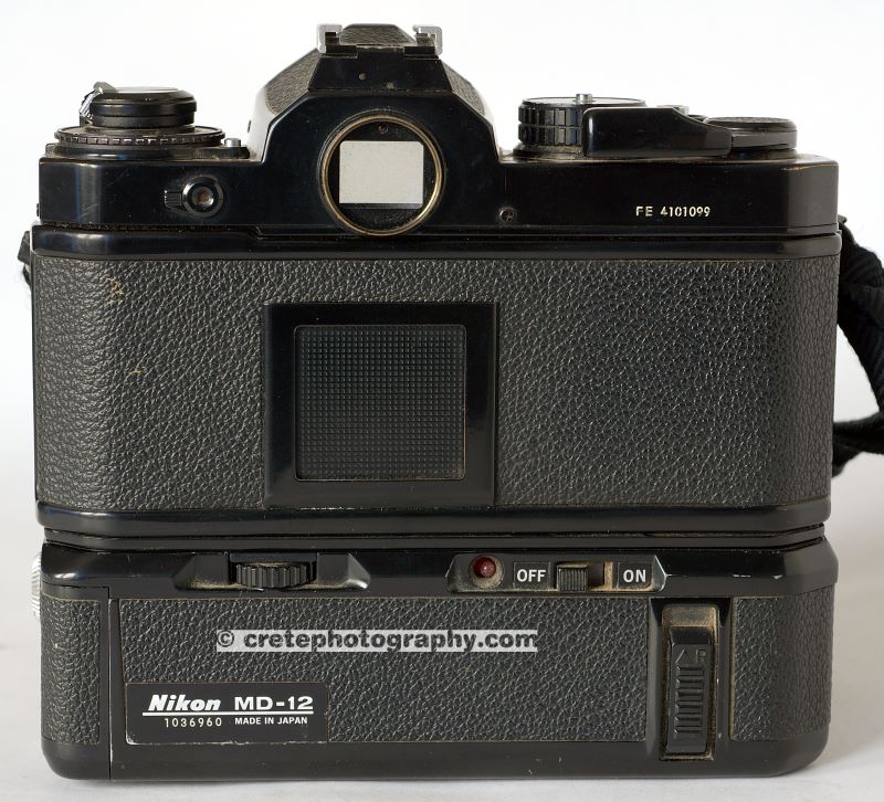 Nikon FE rear